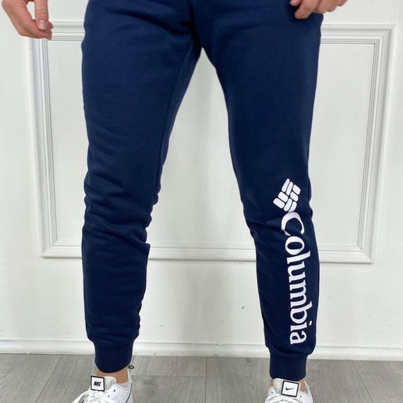 Columbia Mens CSC Logo Fleece Jogger II Size XXL Navy/White - Picture 11 of 11